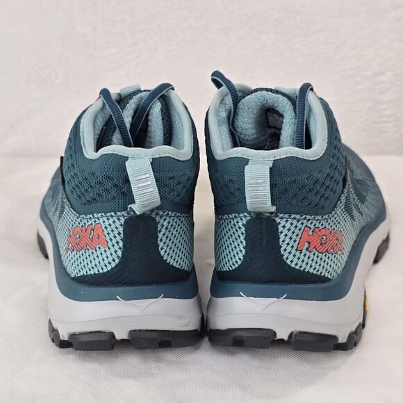 Hoka One One Toa Mid Gore-Tex Trail Hiking Shoes 1112033 Womens Sz 7.5 Green EUC - Picture 10 of 14